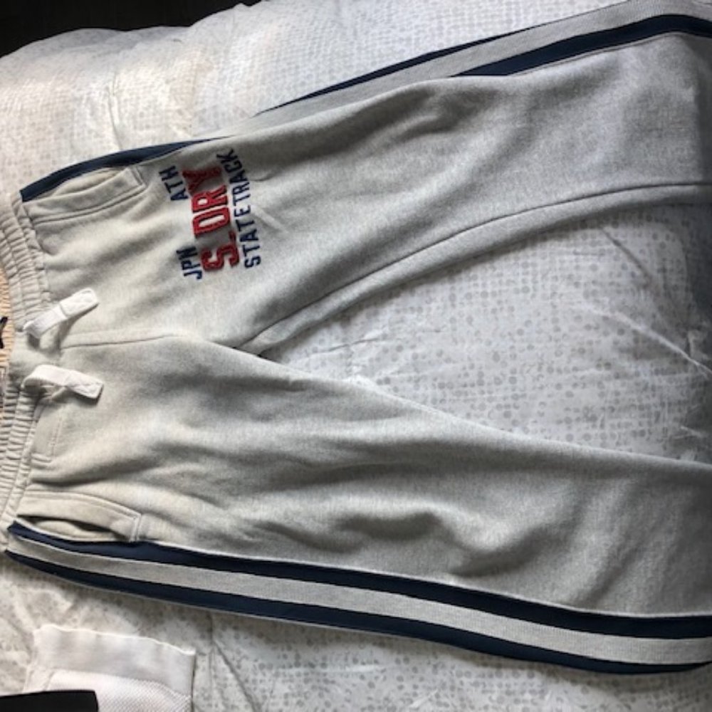 Super Dry SD Tricot Panelled Track Pants